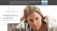 Desktop Screenshot of bluzy.pl